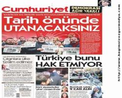 Özgür Mumcu:Demokrasi tramvayı son durak