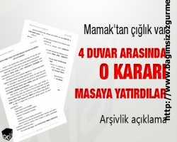 4 duvar arasında o kararı masaya yatırdılar