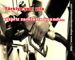 Türkiye yeni yıla sürpriz zamlarla uyandı...