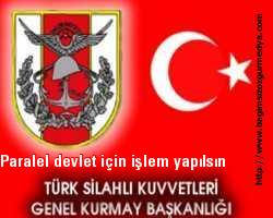 Paralel devlet için işlem yapılsın