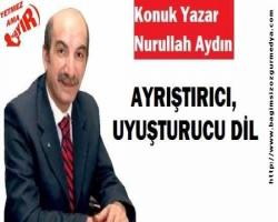 AYRIŞTIRICI, UYUŞTURUCU DİL