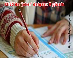 KPSS’de ‘joker’ dalgası: 9 gözaltı