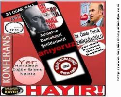 KONFERANS Ö.FARUK EMİNAĞAOĞLU