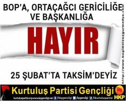 TÜM HALKIMIZI BİZİMLE BİRLİKTE HAYIR’LARI  ÇOĞALTMAYA ÇAĞIRIYORUZ!