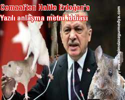 Cemaat'ten Halife Erdoğan'a yazılı anlaşma metni iddiası