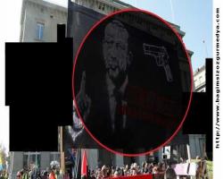 İsviçre'deki 'Erdoğan'ı öldürün' pankartı için ilk karar: Organizatörler suçlanmayacakmış... 