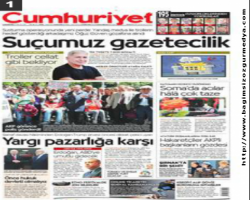 Suçumuz gazetecilik
