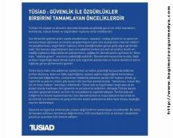 Şimdi onlara yarın Korkan bunlara işte TÜSİAD'dan tutuklamalara geç kalmış tepkisi manşetlerde: