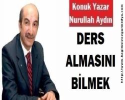 DERS ALMASINI BİLMEK