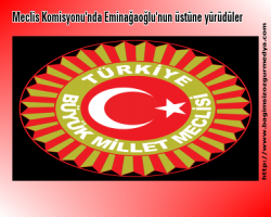 Ufak insanların bulunduğu Meclis Komisyonu'nda Eminağaoğlu'nun üstüne yürüdüler