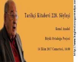 Tecrübeli siyasetçi, hukukçu-yazar Kemal Anadol Tarihçi Kitabevi’nde