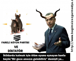 İktidarda kalmak için ölüm oyunu oynayan hasta beyin: