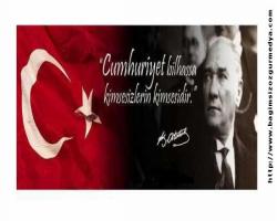 Karakteri Yüksek Onurlu Türk Milleti Cumhuriyet Bayramımız kutlu olsun!