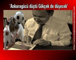 'Ankaragücü düştü Gökçek de düşecek'