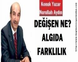 DEĞİŞEN NE? ALGIDA FARKLILIK