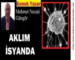 Mehmet Necati GÜNGÖR: AKLIM İSYANDA