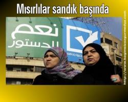 Mısırlılar sandık başında