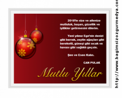 CAN PULAK: Yeni Yıl Tebriği 