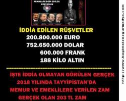 Özel Büro: Aldıkları iddia edilen Rüşvetler