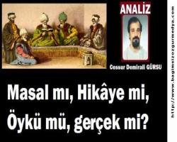 12 - 15 Ocak 2018' kadı ile birlikte: Masal mı, Hikâye mi, Öykü mü, gerçek mi?