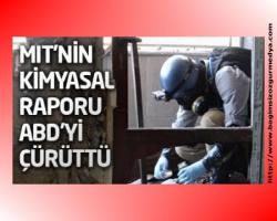 MIT'nin kimyasal raporu ABD'yi çürüttü