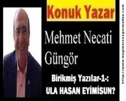 Birikmiş Yazılar-1-: ULA HASAN EYİMİSUN?
