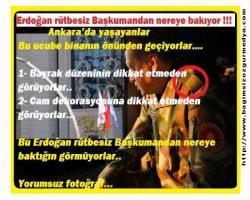 Erdoğan rütbesiz Başkumandan nereye bakıyor !!! 