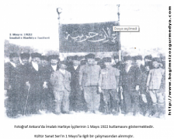 KURTULUŞ SAVAŞI YILLARINDA  1 MAYIS KUTLAMALARI