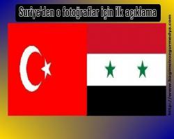Suriye'den o fotoğraflar için ilk açıklama