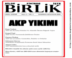Kaan TURHAN: Dilde Fikirde İşte Birlik Yayın Yaşamına Başladı!