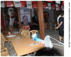 Dileriz Yanılırız! Fakat bu bir başlangıç olabilir! Abdüllatif Şener’in seçim bürosuna saldırı oldu!