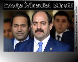 Zekeriya Öz'ün avukatı istifa etti!