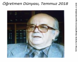 M. EMİN DEĞER’İ UNUTMAYACAĞIZ