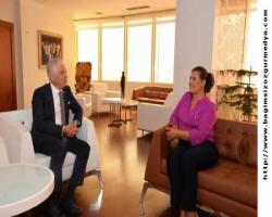 SANCAR'DAN ÖZLEM ÇERÇİOĞLU'NA DESTEK ZİYARETİ