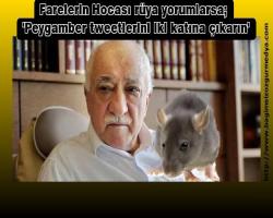 Farelerin Hocası rüya yorumlarsa; 'Peygamber tweetlerini iki katına çıkarın'