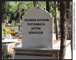 TEMİZ VE DÜRÜST BİR SEÇİM İSTEĞİ
