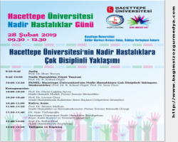 “Nadir Hastalıklar Günü” 28/02/2019'da 09:00-12:30 arası...