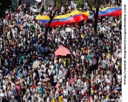 Venezuela sokak gösterilerine hazırlanıyormuş...