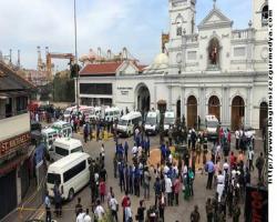 Sri Lanka'da iç savaş bitmesinden bu yana en büyük saldırılar: En az 156 ölü, yüzlerce yaralı..