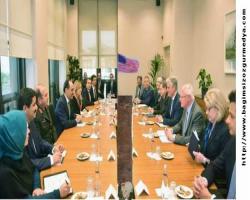 Bu arada Kazık Kalın Kalın, Batı savaş kolu lideir olan ABD heyetini kabul edilmiş...