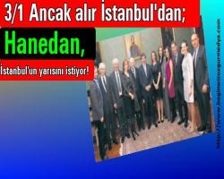 3/1 Ancak alır İstanbul'dan;  Hanedan, İstanbul'un yarısını istiyor!