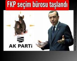 Fareli Köy Parti seçim bürosu taşlandı