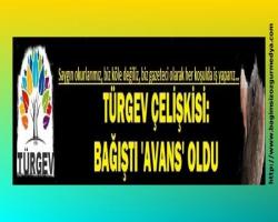 TÜRGEV çelişkisi: Bağıştı ‘avans’ oldu!