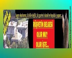 RÜŞVETİN BELGESİ OLUR MU? OLUR İŞTE...