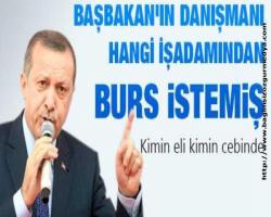 İşadamından burs istemiş...