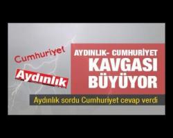 Aydınlık Cumhuriyet kavgası büyüyor