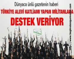 Türkiye Alevi katliamı yapan militanlara destek veriyor