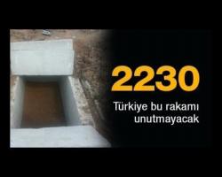 Türkiye bu rakamı unutmayacak: 2230