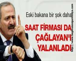 Zafer Çağlayan'a bir şok daha