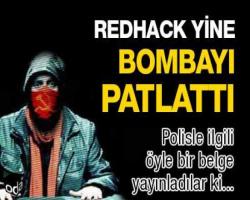 Redhack yine bombayı patlattı